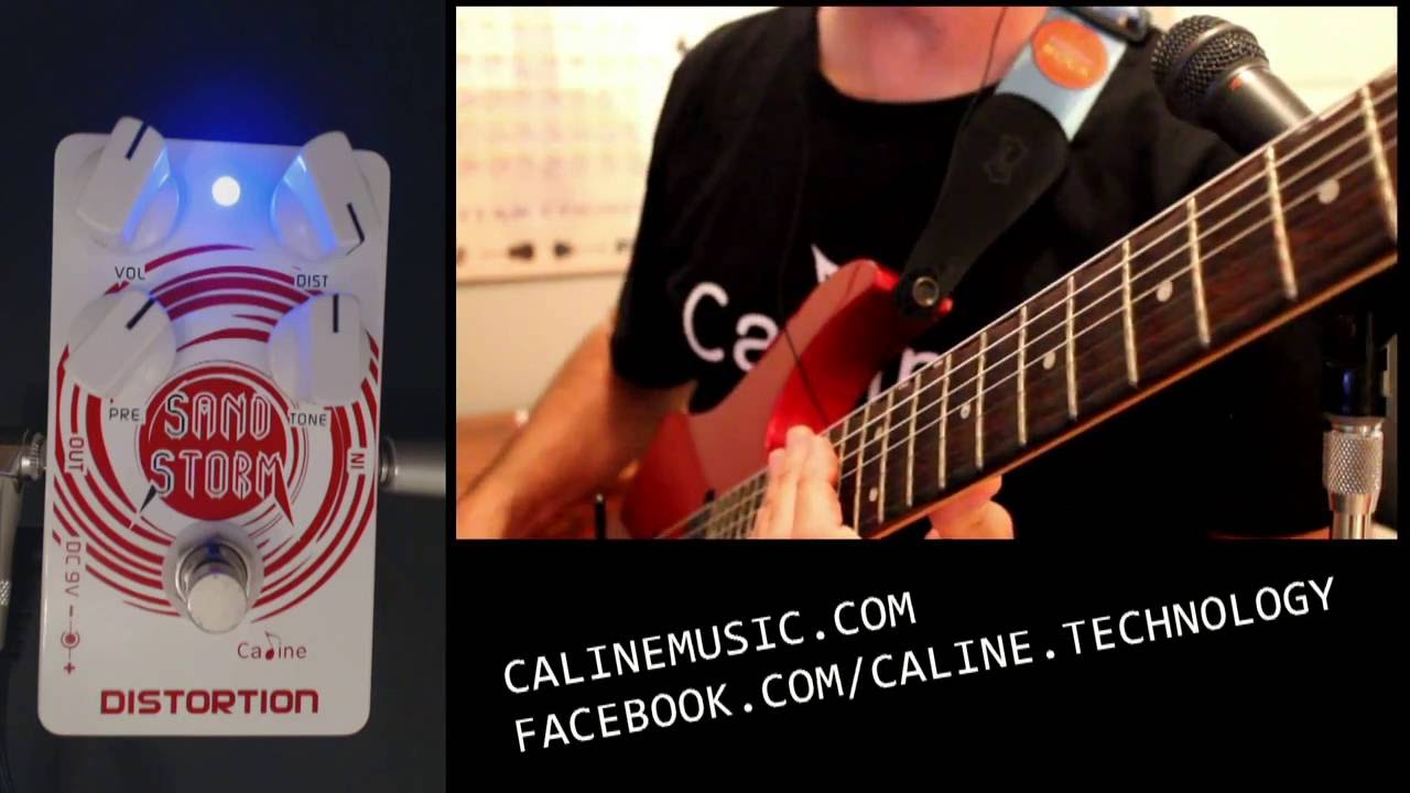Caline CP-27 Sandstorm Distortion Demo