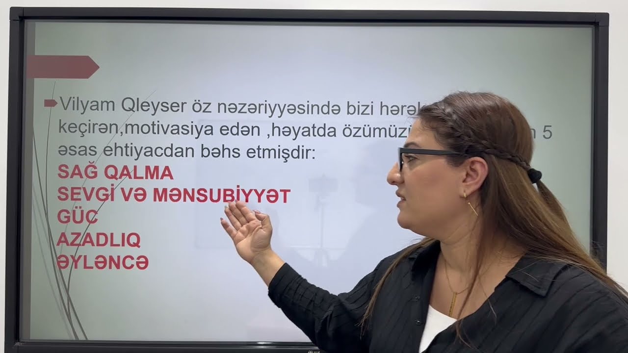 KURİKULUMDA YENİLİKLƏR | VİLYAM QLEYSER NƏZƏRİYYƏSİ | MÜTLƏQ İZLƏYİN