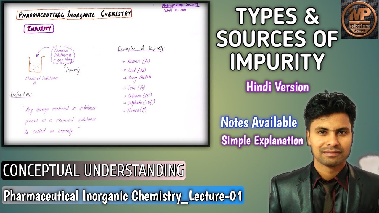 Lecture_01_PIC_Impurity, Types of Impurities & Sources of Impurities_Hindi