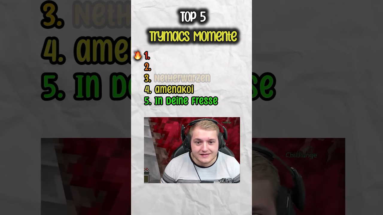 Top 5 Trymacs Momente🔥 #trymacs #twitch #clips #twitchclips #top5