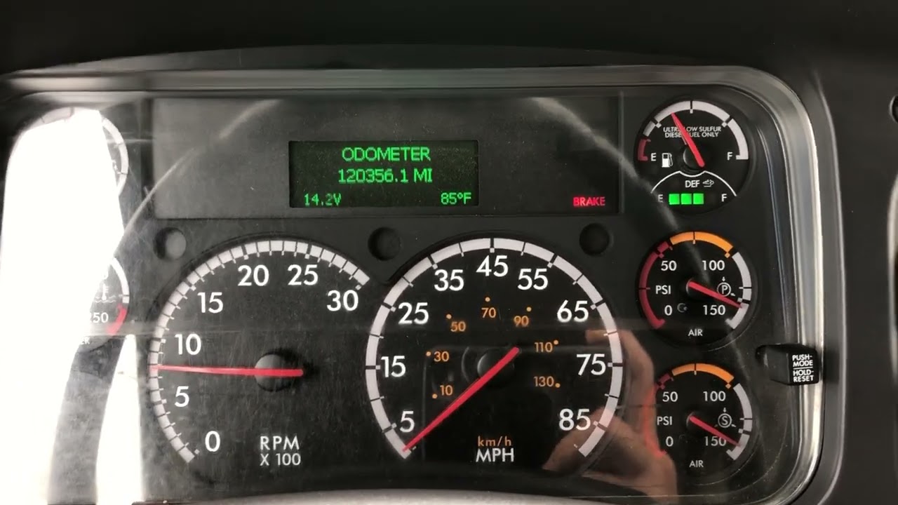 2017 Freightliner M2 106 Instrument Cluster Dallas Fort Worth, TX #47834