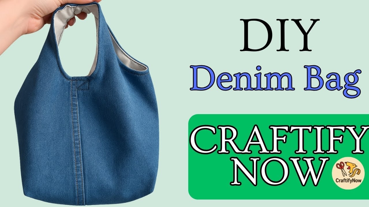 DIY Denim Bag Tutorial | Upcycled Jeans Bag