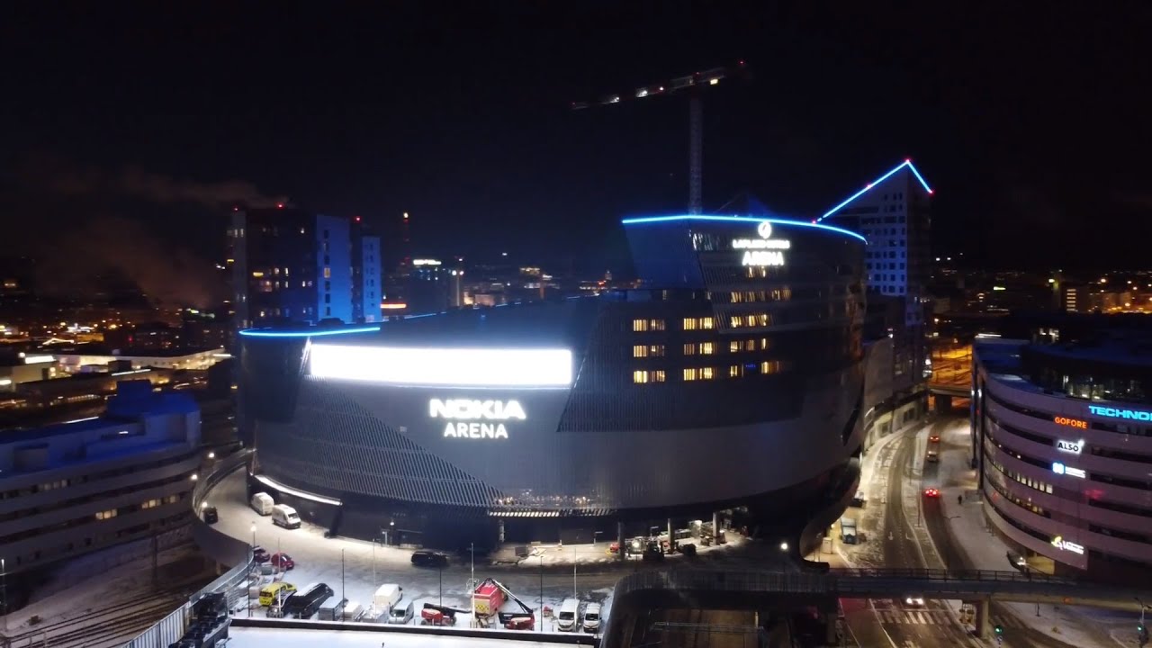 Tappara Uusi Koti | Nokia Arena Tampere (Alkushow, sisääntulo ja maaleja)