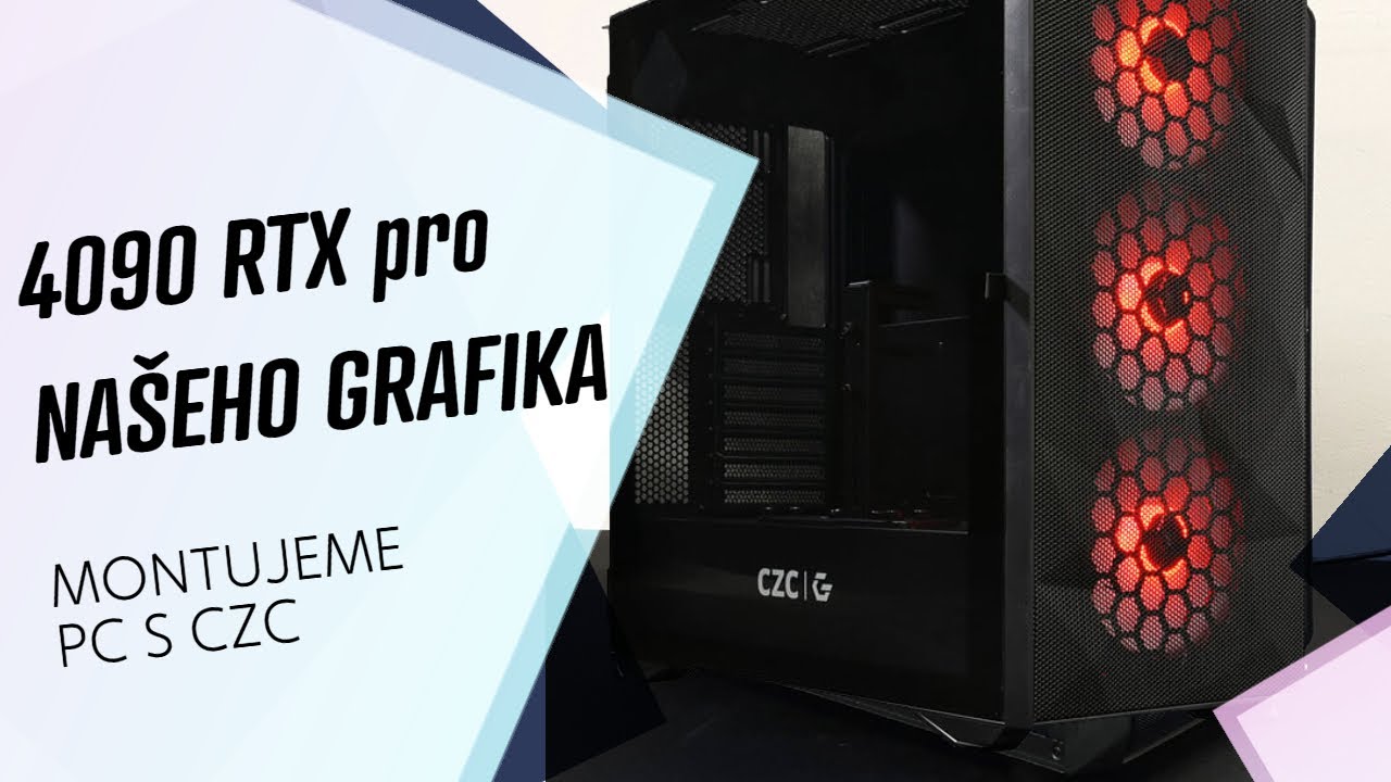 VÝKONNÝ STROJ PRO GRAFIKA | Profesionální montáž PC | Záznam streamu z Twitche