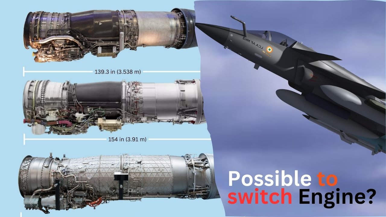 Is it possible to switch engine for Tejas MK-2, AMCA MK1?