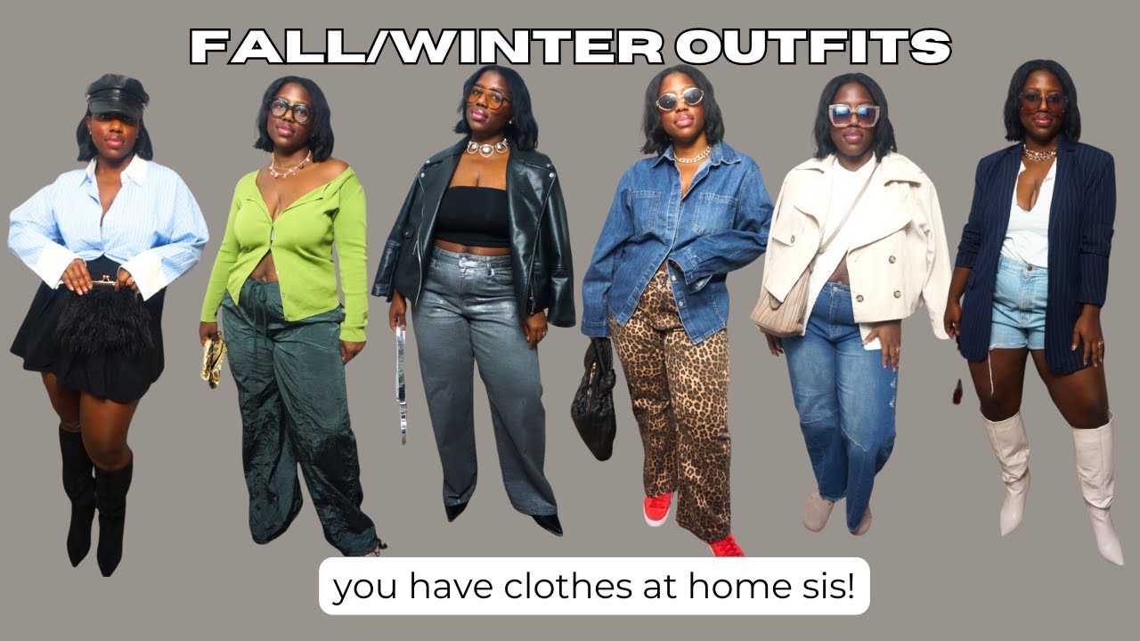 SHOPPING MY CLOSET FOR FALL/WINTER OUTFIT IDEAS