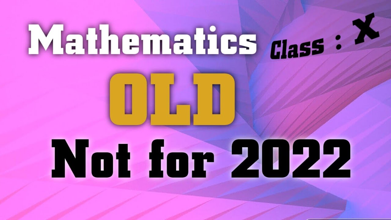HSLC 2021 New syllabus of mathematics// SEBA revised syllabus