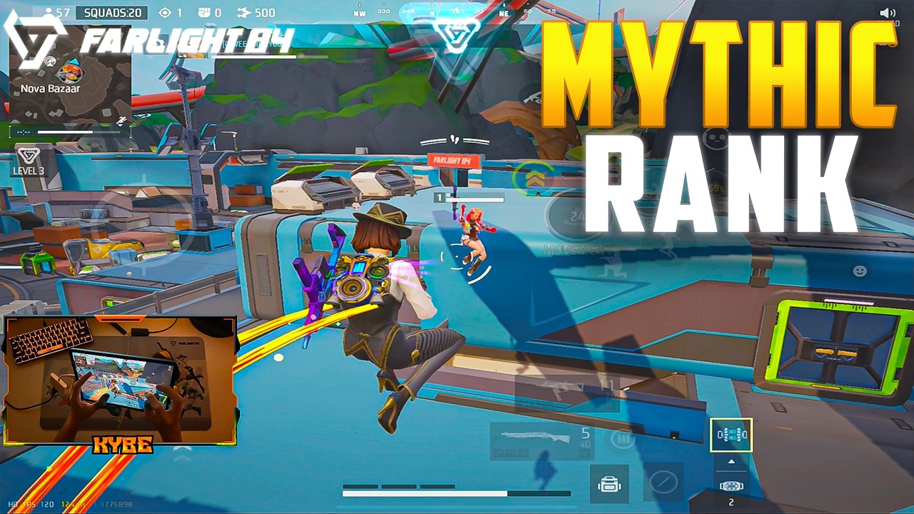 SOLO VS TRIO MTYHIC RANK GAMEPLAY in Farlight 84 #ELO #ELOVagabond @ELOGaming