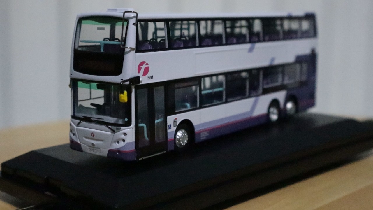 Модель автобуса 80M UKD76001 | Alexander-Dennis Enviro 500 | First Aberdeen | Масштаб 1:76 | Обзор