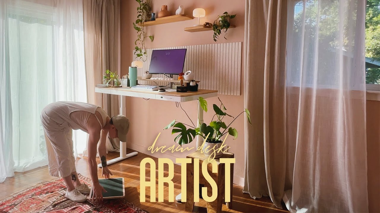 Creating an Artist’s Dream Desk Setup ✨
