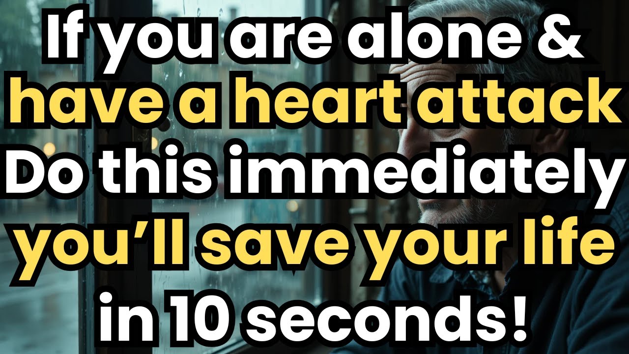 How to Survive a Heart Attack When You’re Alone — What Seniors Must Do Immediately | Wise Seniors