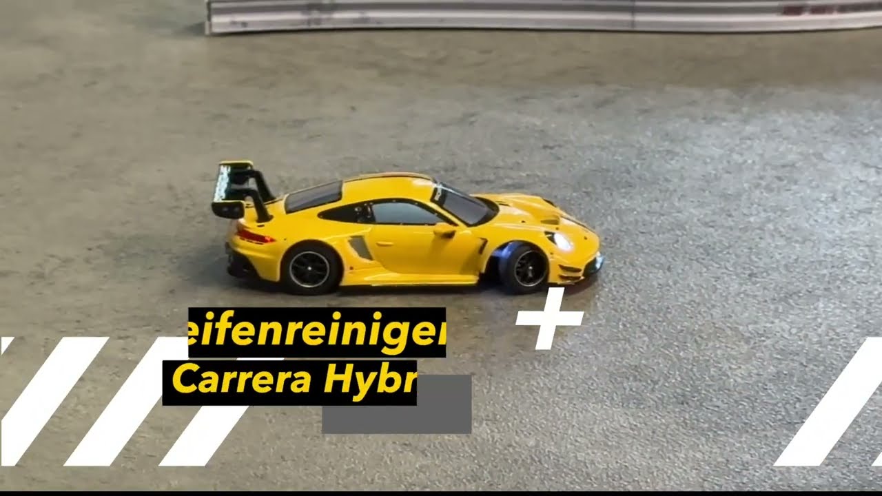 Für Carrera Hybrid Reifenreiniger - Porsche GT & Slotcar Schnell und abwaschbar Neu Wiederverwendbar