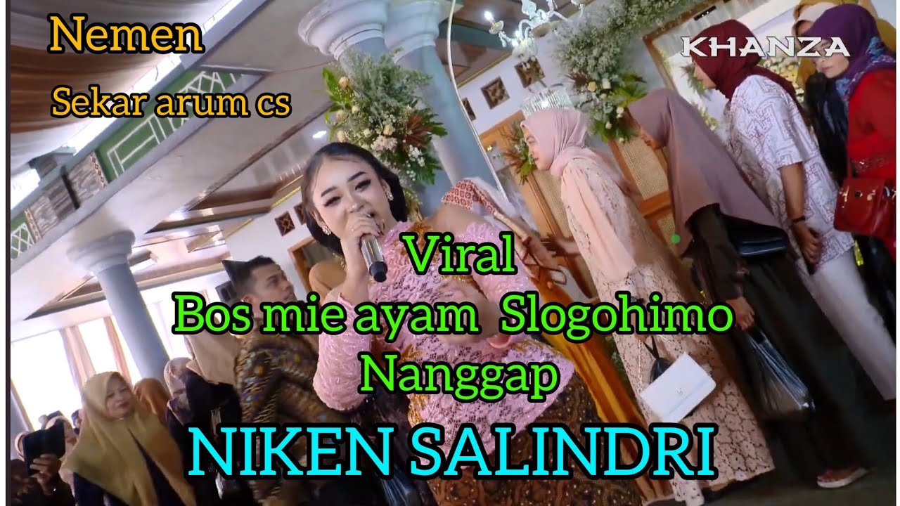 BOS MIE AYAM SLOGOHIMO HAJATAN nanggap NIKEN SALINDRI || NEMEN || CAMPURSARI SEKAR ARUM  AG SOUND