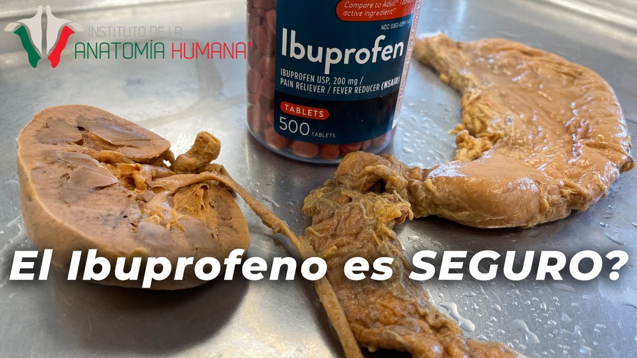 Lo que el IBUPROFENO le hace a TU CUERPO