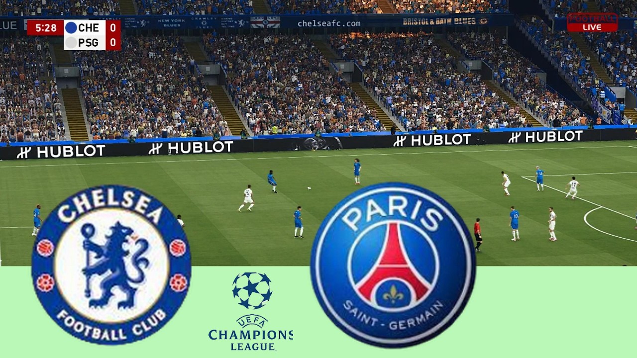 Chelsea vs PSG – Champions League 25/26 | Simulation PES 2021