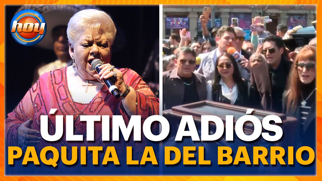 ¡Hasta siempre! Las cenizas de Paquita la del Barrio llegan a la Plaza Garibaldi | Programa Hoy