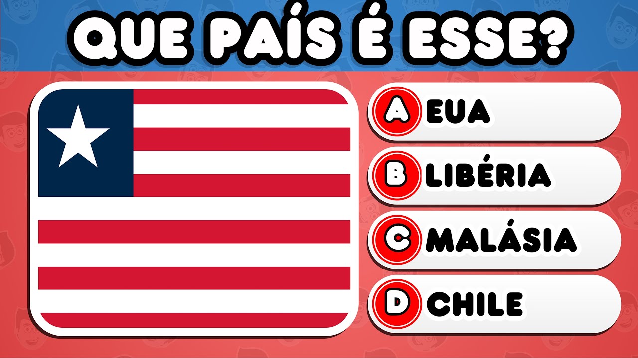 Adivinha que país é esse pela bandeira?🌍| Quiz de Bandeiras de Países