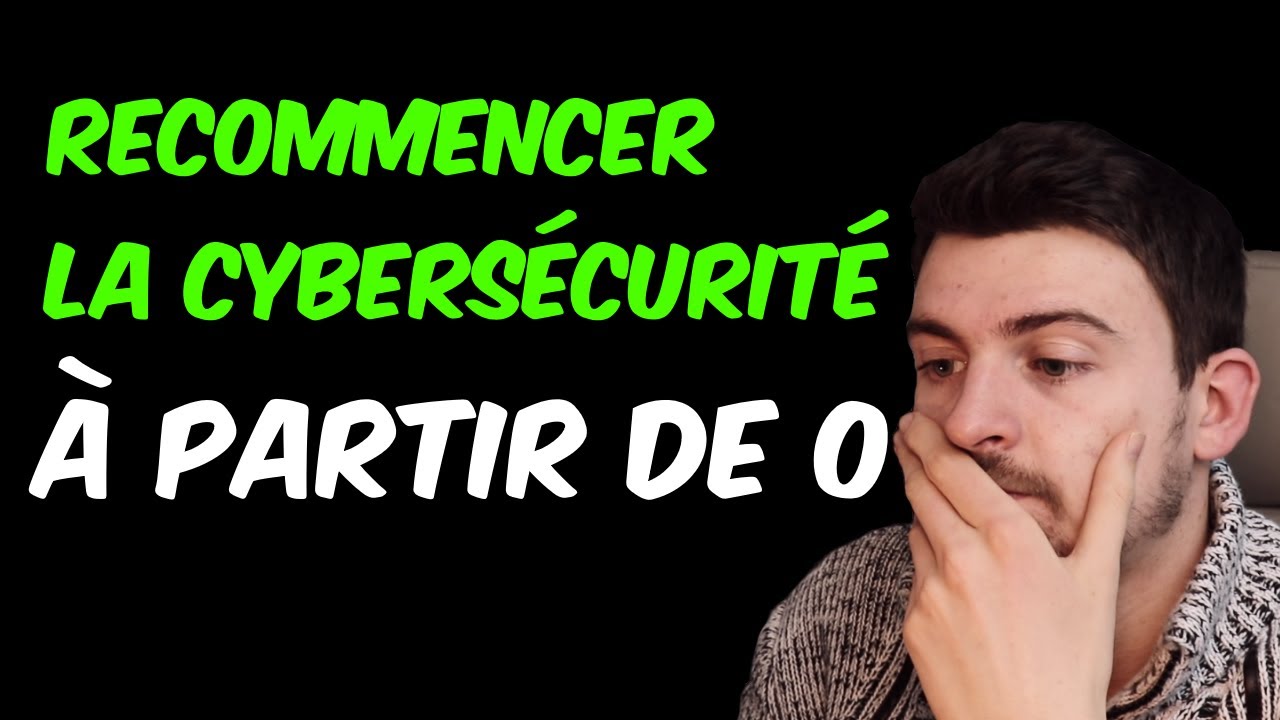 Consultant Cybersécurité : si je Recommençais à partir de Zéro 🤔