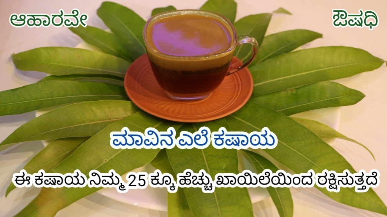 Mango Leaf Kashaya And It's Benefits By #Ananthji #YogaVismaya #SwayamVaidya #FoodIsMedicine