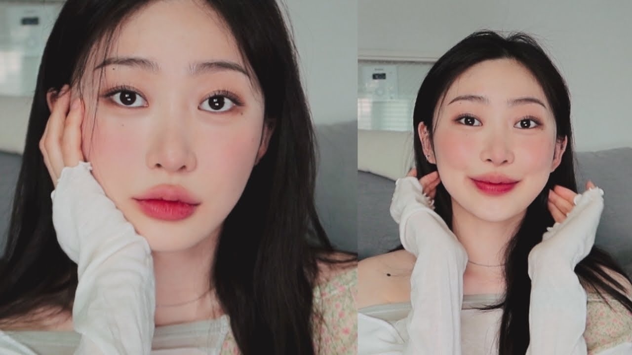 인생 첫 붙임머리 하고 최애템들로 메이크업 ~최근 받은 추천 시술~1년만의 긴머리~수다떨기~