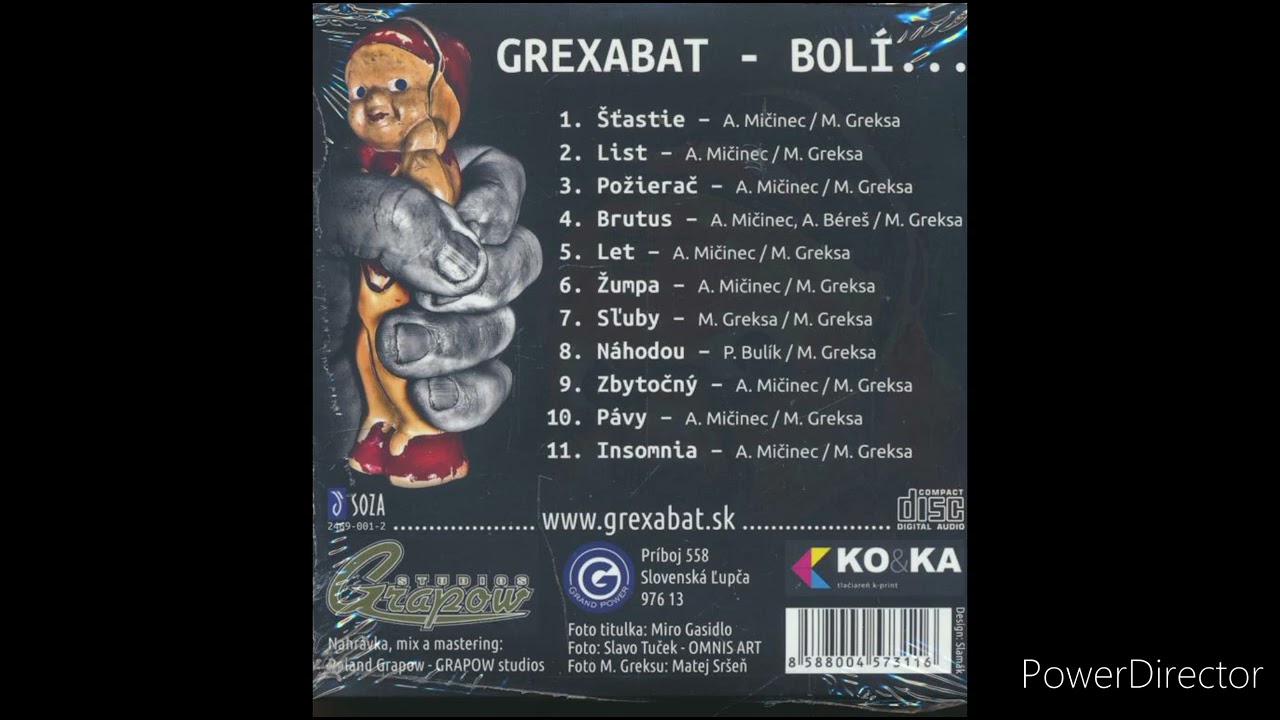 Grexabat - List