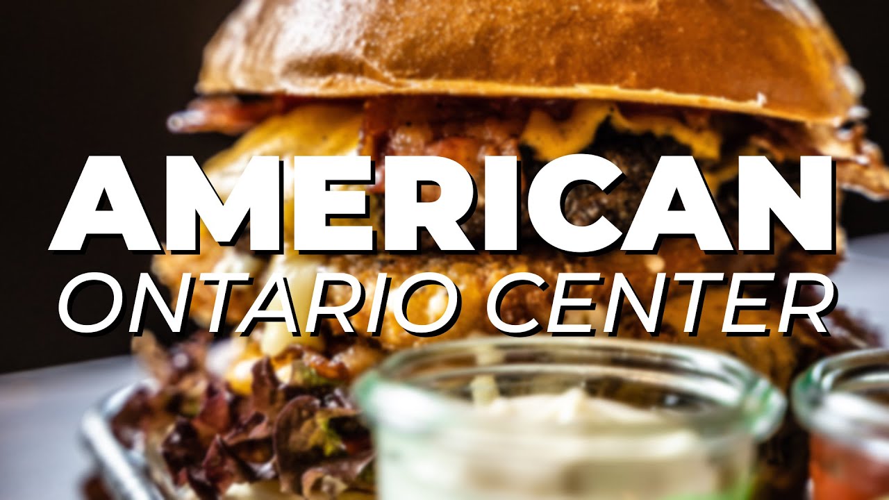 ONTARIO CENTER most delicious AMERICAN RESTAURANTS | Food Tour of Ontario Center, New York