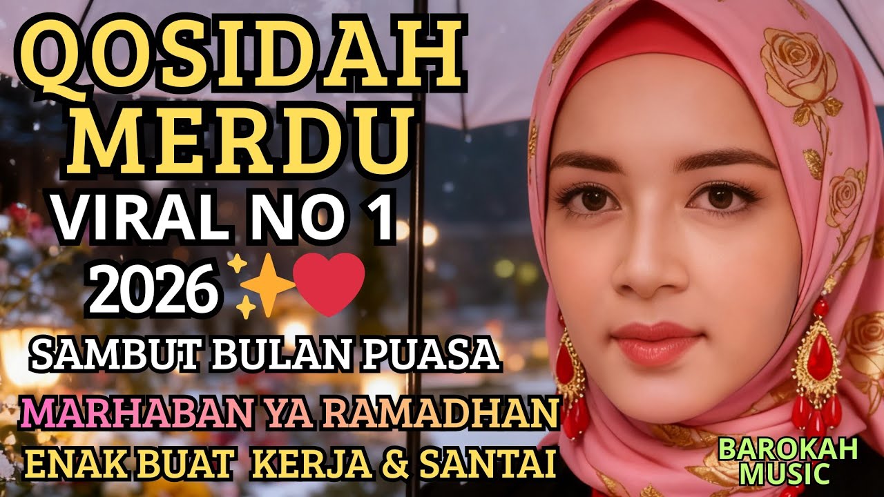 KOLEKSI TERMAHALL QOSIDAH MERDU GAMBUS PENYEJUK HATI VIRALL ✨️ TOP HITZ PALING BANYAK DICARI ADEM 