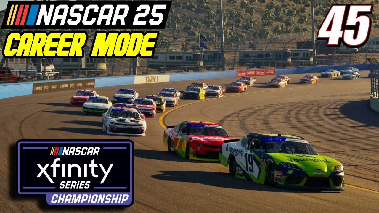 ГОНКА ЧЕМПИОНАТА СЕРИИ XFINITY! | Режим карьеры NASCAR 25