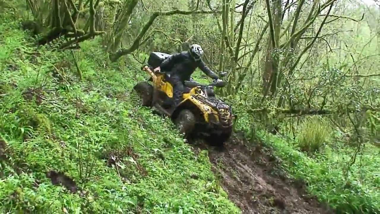 can am outlanders, renegades and polaris rzr on new trail