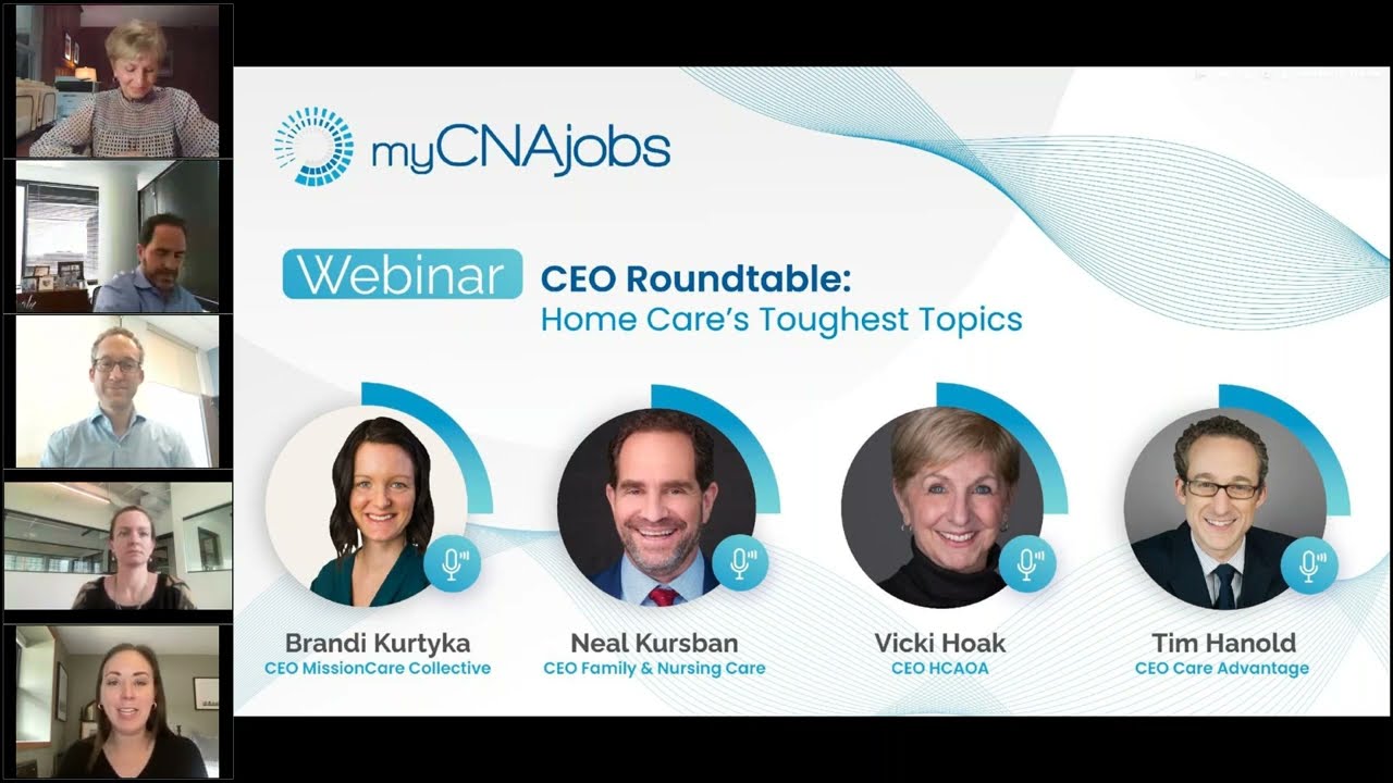 CEO Roundtable, MyCNAJobs.com ft. Tim Hanold