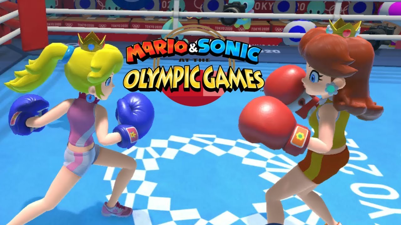 Mario & Sonic At The Olympic Games Tokyo 2020 Boxing Peach Sonic Luigi Mario & Metal Sonic Gameplay