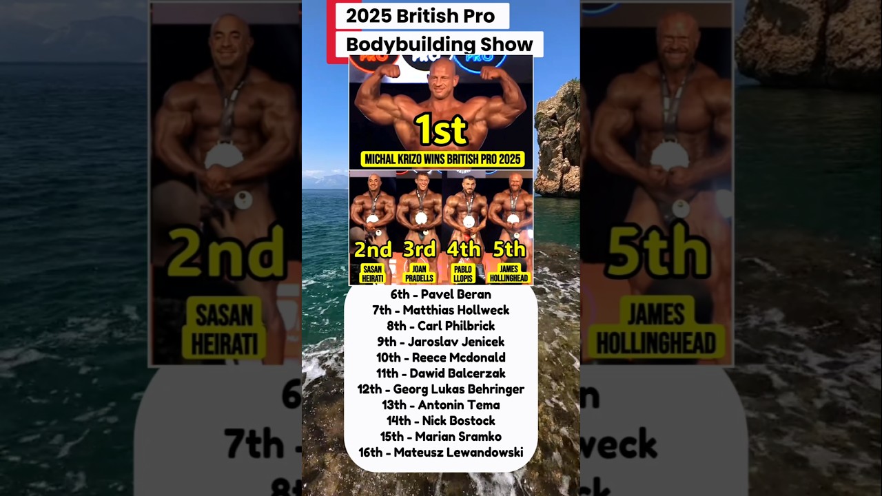2025 British Pro Bodybuilding Show #bodybuilding #bodybuilder #bodybuildinglegend