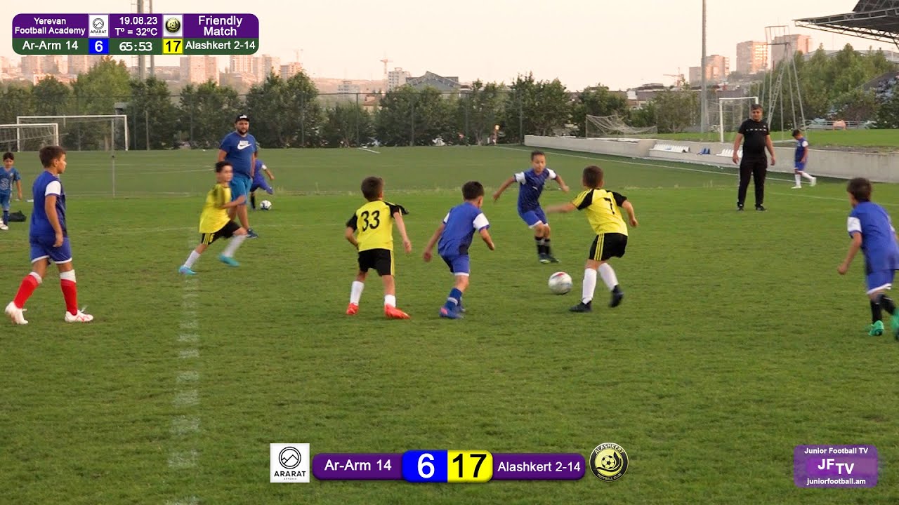 Ararat-Armenia 14 (6-17) Alashkert 2-14 (19.08.23) Friendly Match