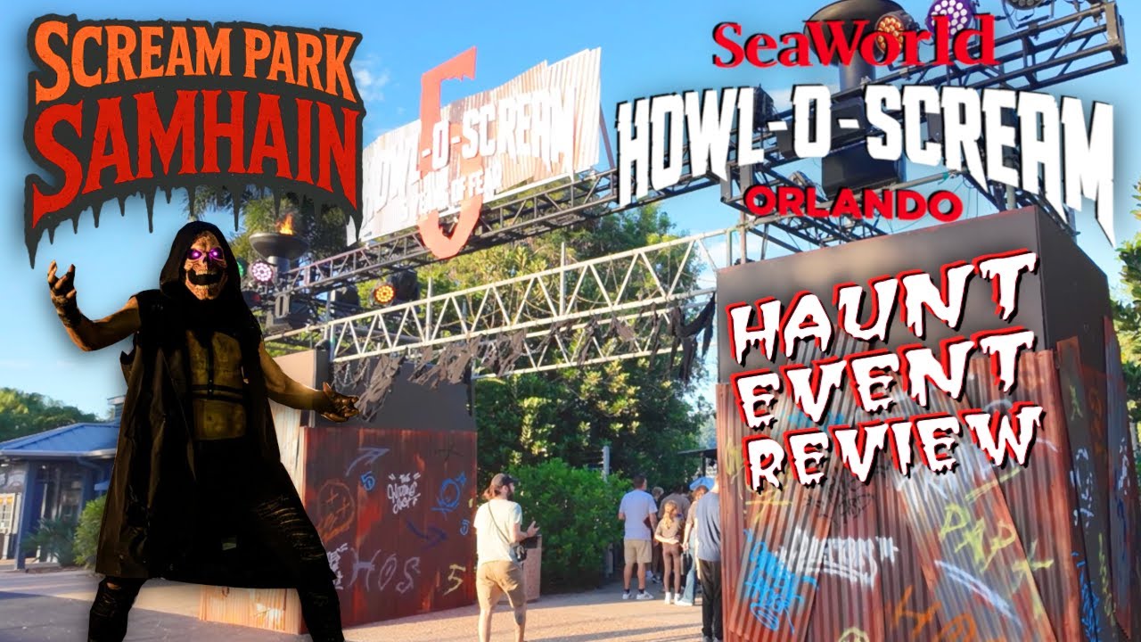 HOWL-O-SCREAM 2025 HAUNT REVIEW SeaWorld Orlando