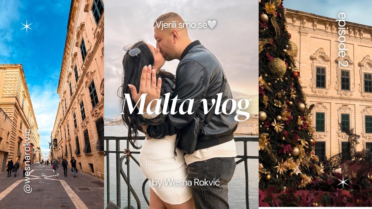 Vlog #ep2 | putovanje na Maltu • vjerili smo se 