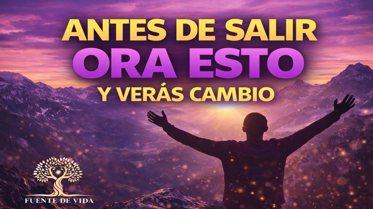 ORACIÓN PODEROSA DE LA MAÑANA | Entrega Tus Preocupaciones a Dios y Descansa en Su Paz.