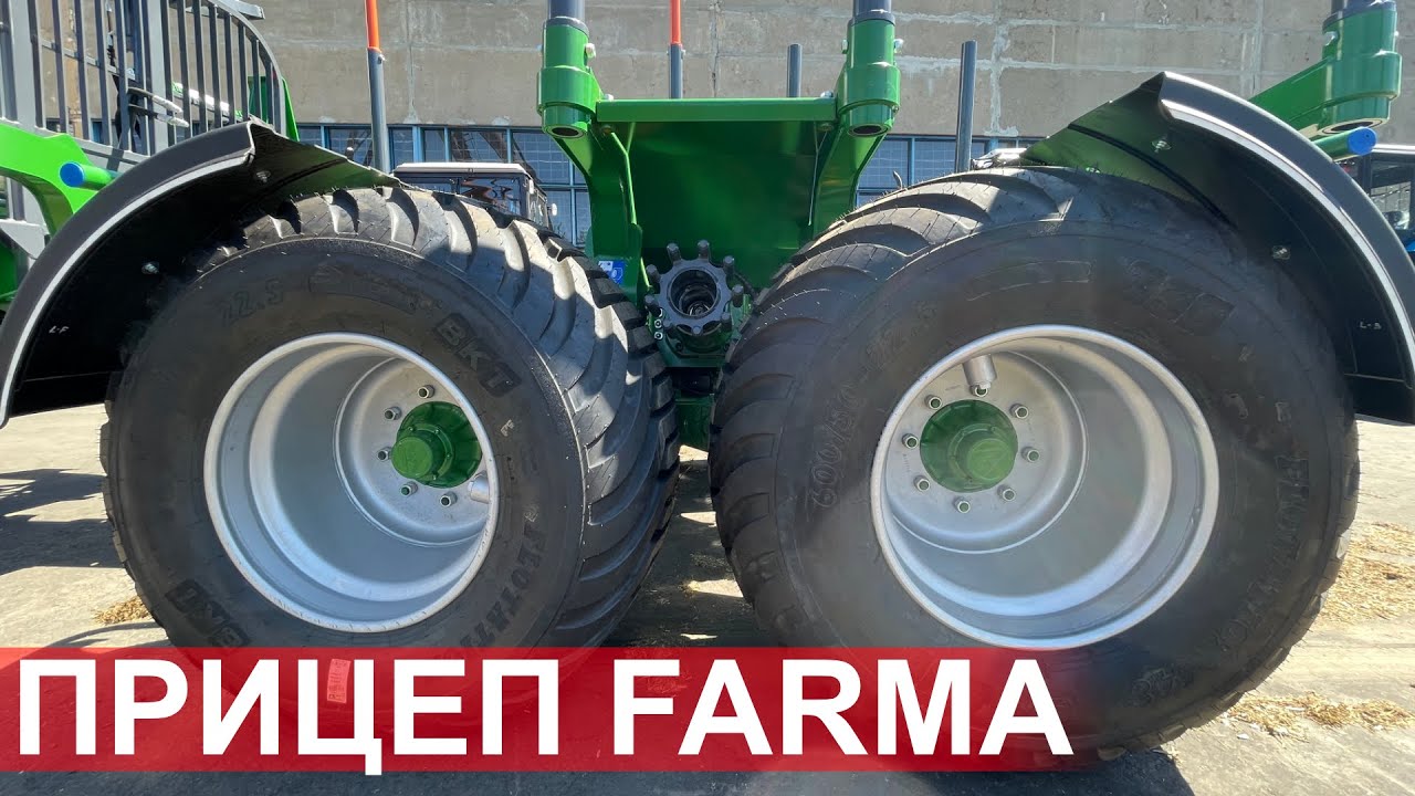 Шведы в Нижнем Новгороде! Лесной прицеп 14 тонн и гидроманипулятор FORS FARMA MW