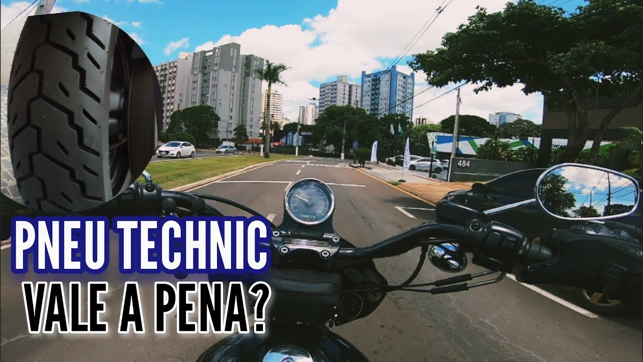 HD Sportster 883 Custom com Pneu Technic Novo Modelo Iron 150/80-16 [Motovlog]