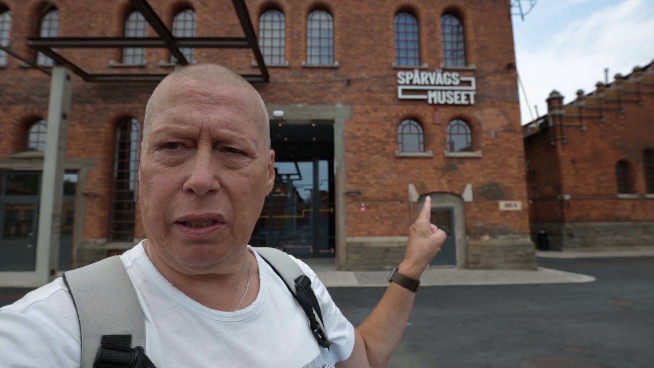 Vlog #29 2022 | Åker till Spårvägsmuseet i Norra Djurgårdsstaden.