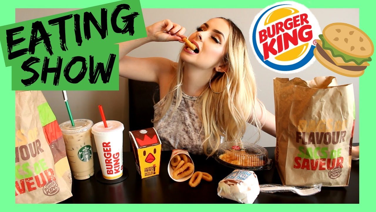 Burger King Mukbang | Watch ME EAT!