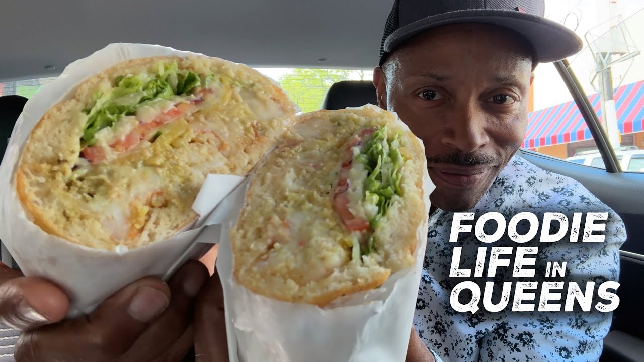 The Roti Shop in Queens;  Shrimp Bake with Shark Toppings