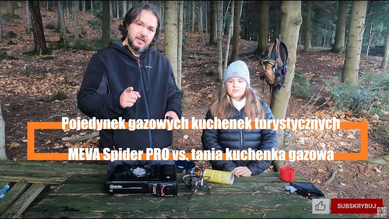 MEVA Spider PRO vs tania kuchenka kempingowa - pojedynek kuchenek gazowych!!