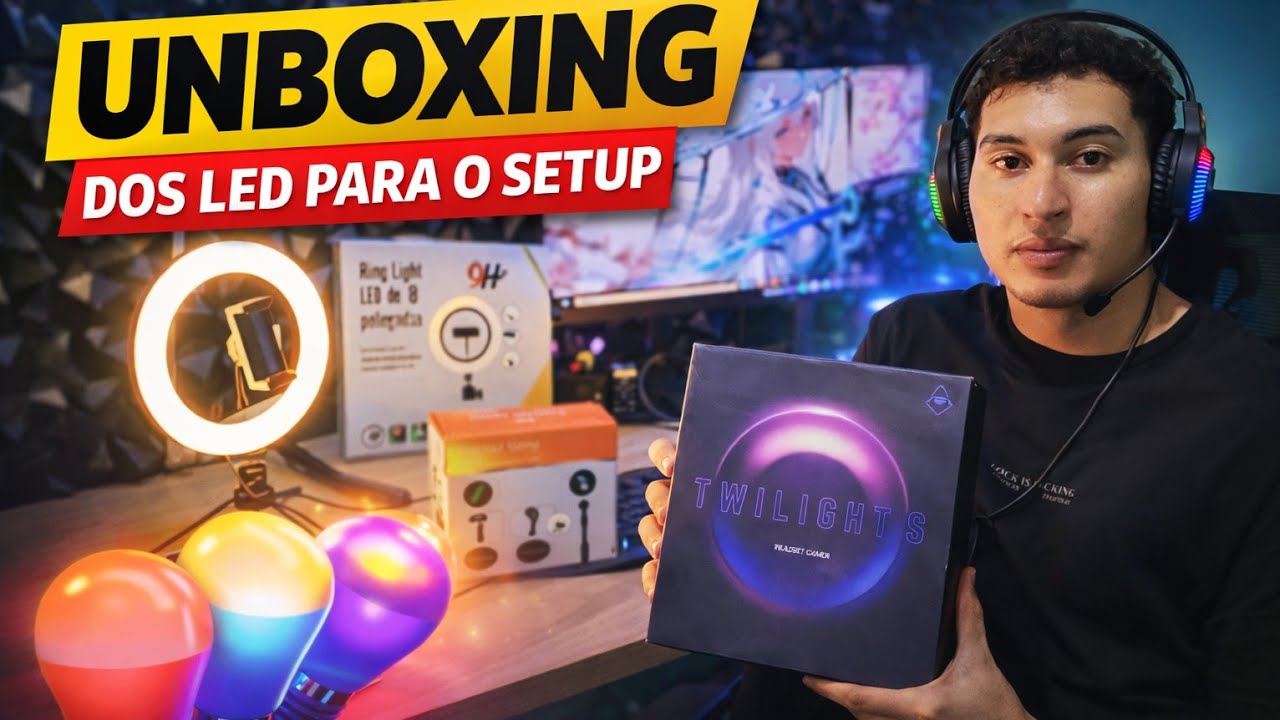 OLHA O QUE CHEGOU PARA MELHORAR OS VIDEOS  (valeu a pena?)