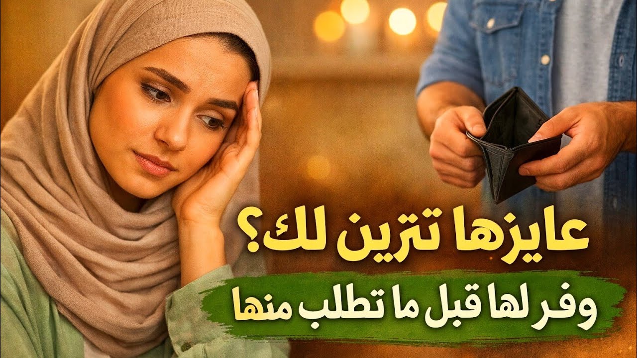 ليس من العدل أن يطلب الزوج الزينة دون أن يوفر احتياجاتها / فضفضة