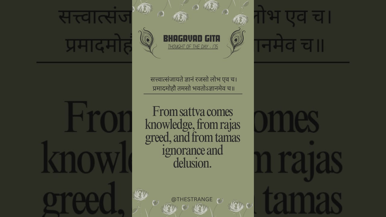Your Mode, Your Mood - Gita Gyaan (Day 175/1001) #shorts #thoughtoftheday
