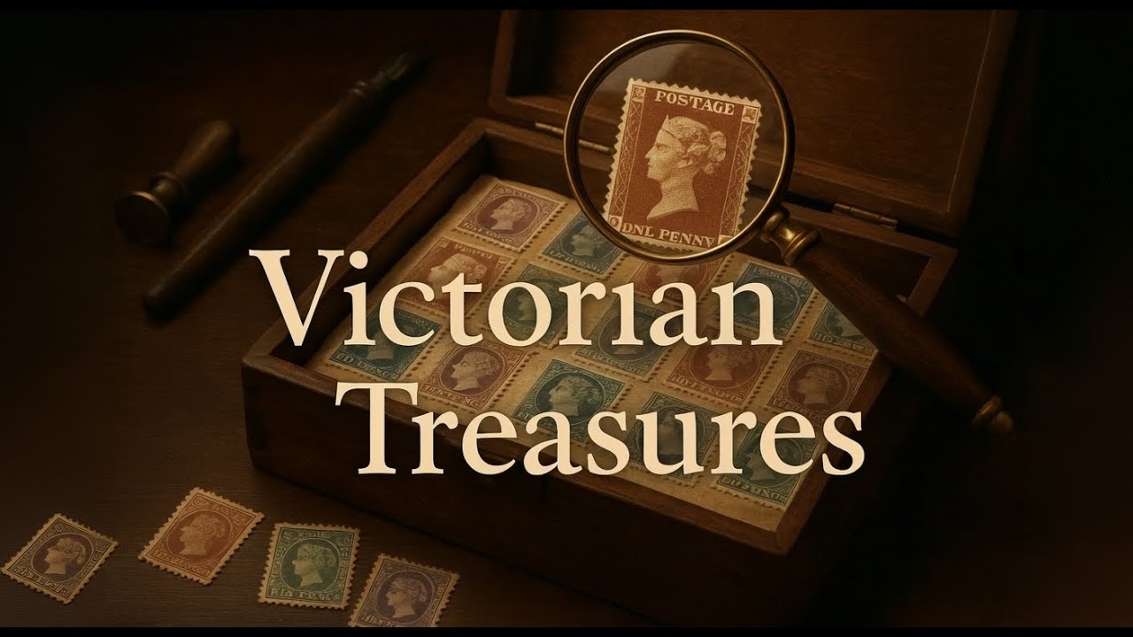 Unboxing Vintage Victorian Stamps – Rare GB Stamps & Postmarks Revealed