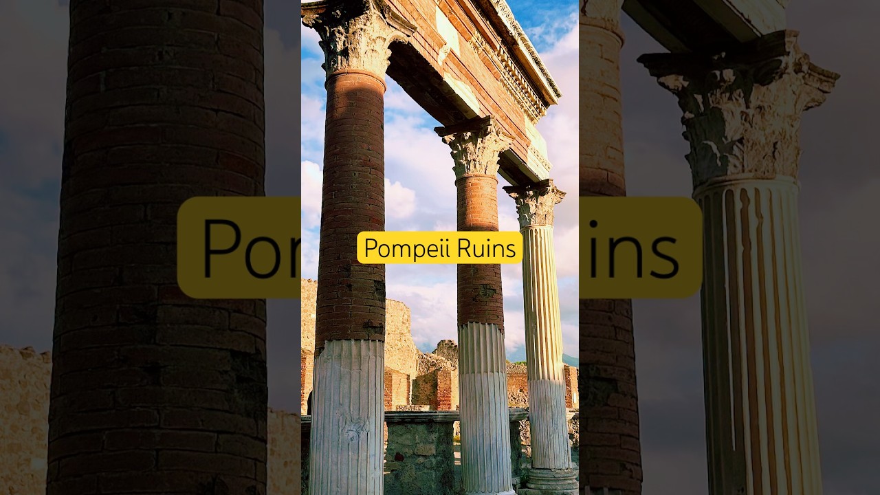Pompeii Ruins in Italy #explore #travel #photography #pompeii #history