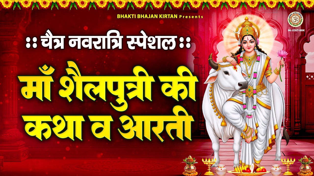 चैत्र नवरात्रि स्पेशल - शैलपुत्री माता की कथा व आरती - Maa Shailputri Ki Katha - Navratri 1st Day