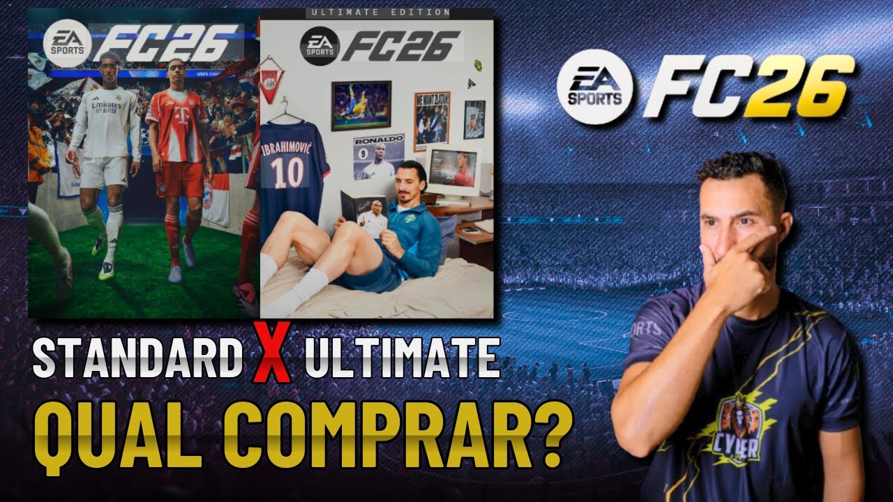 FC26 - VERS&Atilde;O STANDARD OU ULTIMATE? J&Aacute; COMPREI 💰