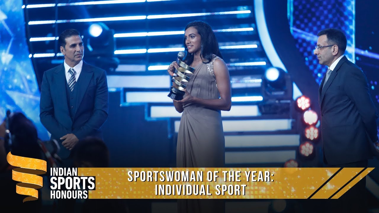 PV Sindhu | Sportswoman of the Year | Indian Sports Honours